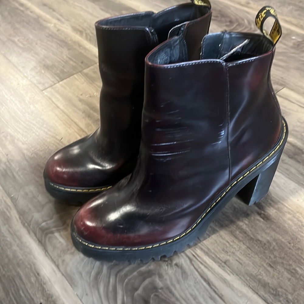 Doc Martin wedge boot.